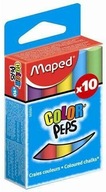 Kreda Colorpeps kolorowa 10 sztuk Maped