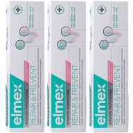 3x Elmex Sensitive Professional Repair & Prevent zubní pasta 75 ml