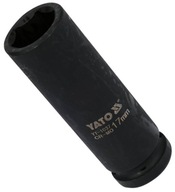 Nástavec rázový dlhý 1/2" 17mm Yato YT-1037