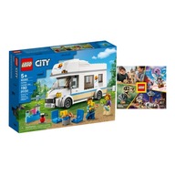 LEGO CITY č. 60283 - Prázdninový karavan + KATALÓG LEGO 2024