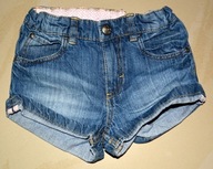 H&M, krótkie spodenki jeansowe, rozm. 12-18 m