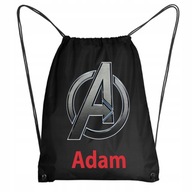 Worek Szkolny Na Buty Plecak Avengers Marvel +IMIĘ