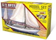 Model do sklejania Jacht S/Y OPTY ser 09