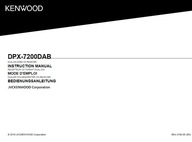 Kenwood DPX-7200DAB radio DAB+ 2-DIN MULTICOLOR