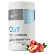 OstroVit CGT 600 g Energia KREATYNA MONOHYDRAT + TAURYNA + GLUTAMINA Moc