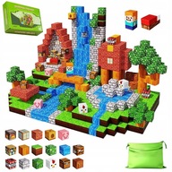 MAGNETICKÉ KOCKY Kocky Pixely pre deti 100 KOCKOV