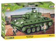 Klocki Cobi 2543 M24 Chaffee amerykański czołg