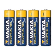 4x Bateria Varta Industrial Pro AAA LR03 R03 Alk