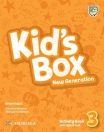 KID'S BOX NEW GENERATION 3 ACTIVITY BOOK WITH DIGITAL PACK BRITISH ENGLISH