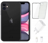 SMARTFON APPLE IPHONE 11 64 GB / CZARNY / BLACK / BATERIA 100%