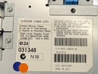 Radio auto Jaguar XF 1 250 2008 7F6N-18C815-BA