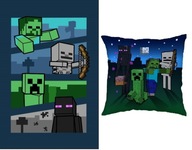 kocyk koc polarowy MINECRAFT CREEPER 100x150 cm