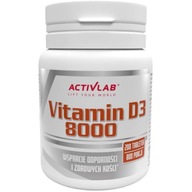 Activlab Vitamín D3 8000 IU imunita 200 tabliet