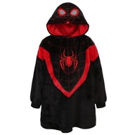 Spider-Man Čierna mikina/župan snuddie 104-116cm
