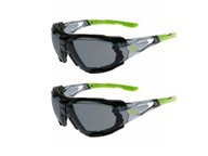 2x Super okulary ochronne OPSIS TIEVA ciemne CXS