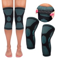 Ortézy kompresné návleky kolená sťahovacie elastické pohodlné nesťahujú 2x