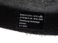 plato boot rear part rear MERCEDES A W176 A1766900149