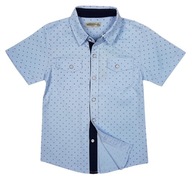 Bavlnené tričko KORDA r 10 - 122 BLUE + zdarma