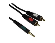 Kábel Pro-Link CL 342 minijack (3,5 mm) - 2× RCA (cinch) 1,2 m