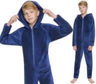 PIŻAMA CHŁOPIĘCY KOMBINEZON KAPTUR ONESIE 158