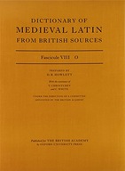 Dictionary of Medieval Latin from British
