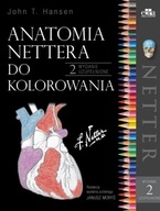 ANATOMIA NETTERA DO KOLOROWANIA, HANSEN J.T.