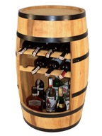 Drevený bar na víno - Sudový bar - minibar