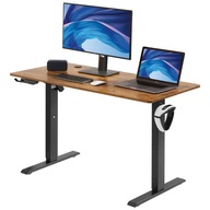 Písací stôl s reguláciou výšky Elektricky 120x60cm Stojaci stôl 0,72-1,1m