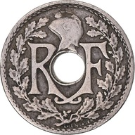 Moneta, Francja, Lindauer, 5 Centimes, 1924, EF(40