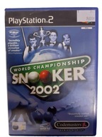 WORLD CHAMPIONSHIP SNOOKER 2002 PS2