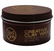 Red One CREATIVE CLAY WAX STRONG HOLD MATTE 100ML Pomada do włosów