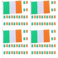 Mała Flaga Irlandii Macha Ręką 80 Szt