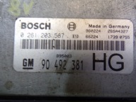 Montaggio STARTOWY OPEL OMEGA B 2.0b 0261203587