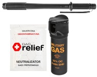 Pałka-paralizator latarka Blackfire Shock XTR Gaz