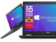 Notebook DELL LATITUDE E5570 15,6 " Intel Core i5 8 GB / 256 GB čierny