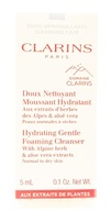 Clarins Hydrating Gentle Foaming Cleanser pianka oczyszczająca do twarzy 5m
