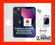 NOWY APPLE IPHONE 13 128GB Midnight BLACK CZARNY PL 14 15 +DODATKI GW12m FV