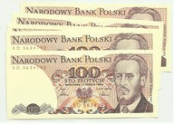 100 złotych 1986 seria SD stan UNC