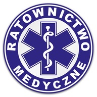 Lekárska nálepka Záchranná lekárska ambulancia