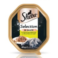 SHEBA SELECTION KRÓLIK SOS MOKRA KARMA KOTA 85g