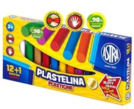 Plastelina szkolna 12+1 kolorów Astra