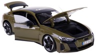 AUDI RS E-TRON GT 2022 KOVOVÝ MODEL BBURAGO 1:18 ZELENÁ