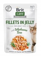 BRIT CARE CAT SASZETKI DLA KOTA filety z tuńczykiem w galaretce 85g