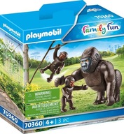 Playmobil Family Fun 70360 Goryle w ZOO