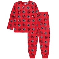 Červené chlapčenské pyžamo Spider-Man MARVEL 104cm