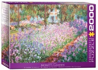 ZNAČKOVÁ PUZZLE EUROGRAPHICS ZÁHRADA MONETA CLAUDE MONET 2000el 96x68cm