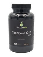 BetterMe Koenzym Q10 200mg w oleju lnianym 100szt doskonała przyswajalność