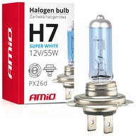 ŻARÓWKA HALOGENOWA H7 12V 55W FILTR UV SUPER WHITE