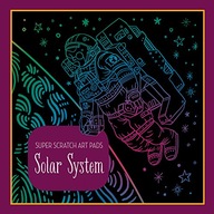 Super Scratch Art Pads: Solar System Sterling