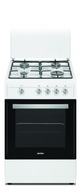 Simfer | Cooker | 4401SGRBB | Hob type Gas | Oven type Gas | White | Width